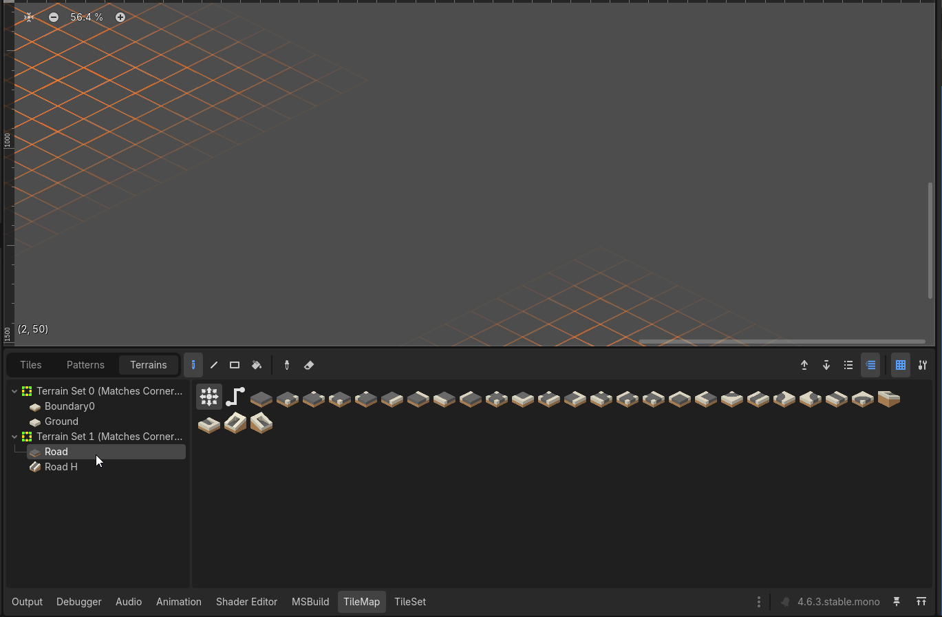 Tile Set Terrain Demonstration